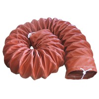 紅色玻璃纖維耐高溫風(fēng)管